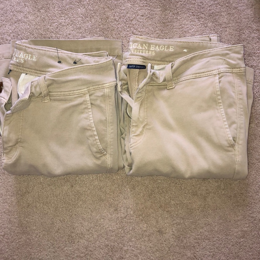 American Eagle Khakis 2/$15!